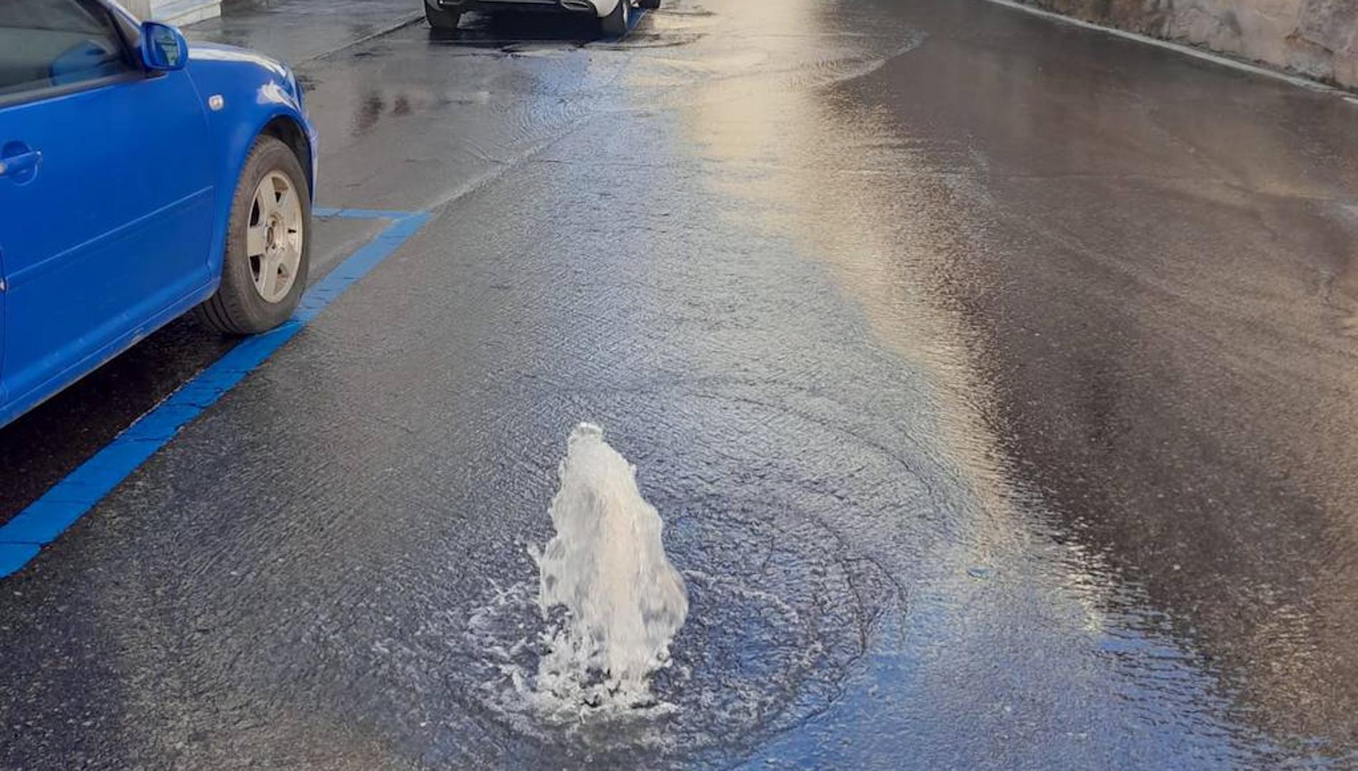 Un reventón junto a Las Claras deja a los vecinos sin agua La Gaceta